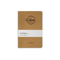 Carnet le douze dix-huit - métallique
