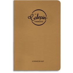 Carnet le douze dix-huit - métallique