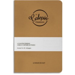 Carnet le douze dix-huit - métallique