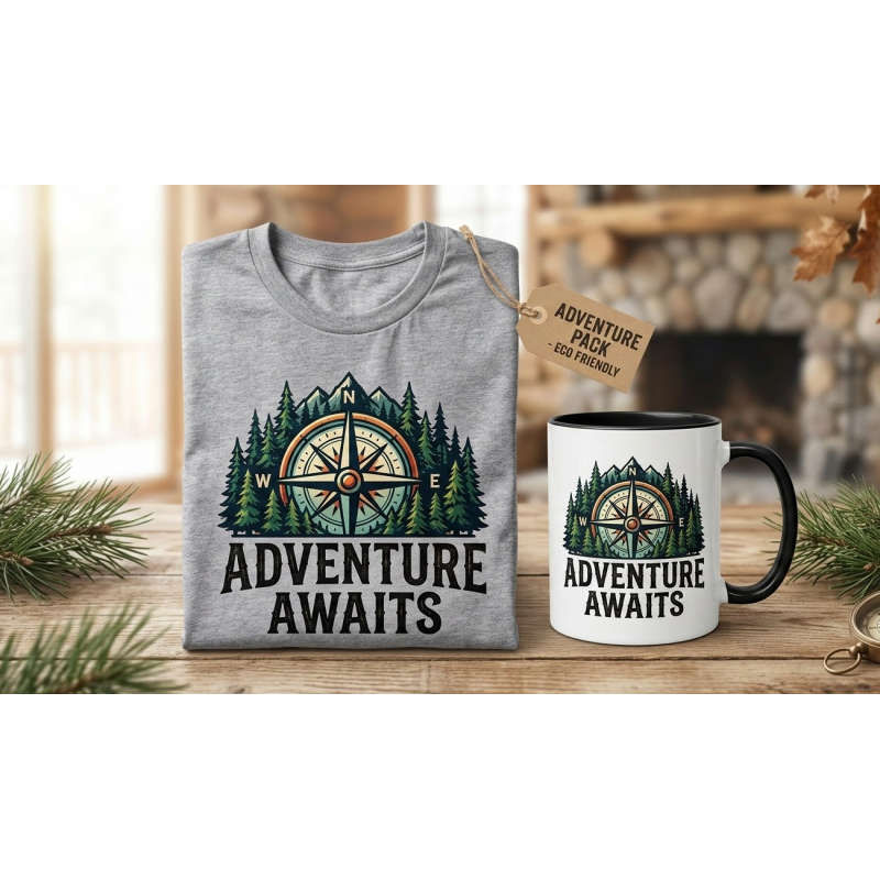 T-shirt + mug